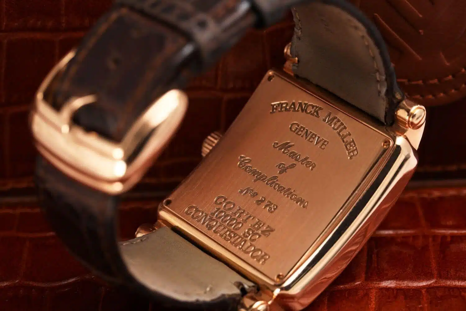 Franck Muller Conquistador Cortez 10000 SC 18kt Rose Gold Automatic Watch – image 4