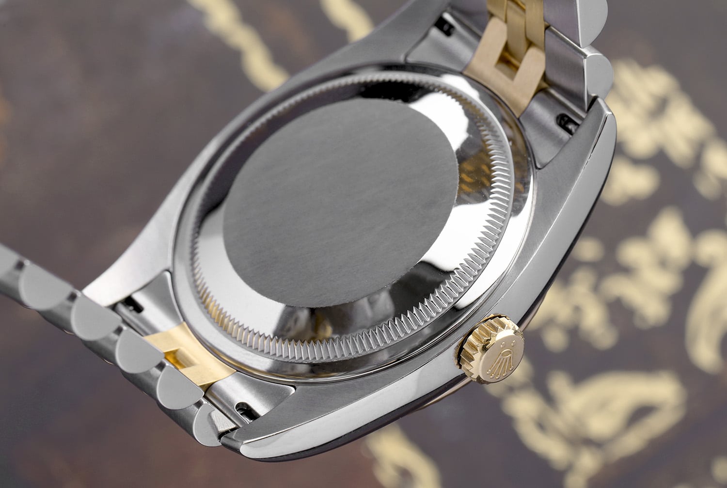 Rolex Datejust 36mm 116233-0155 Jubilee Stainless Steel & Yellow Gold Watch Champagne Jubilee Diamond Dial
