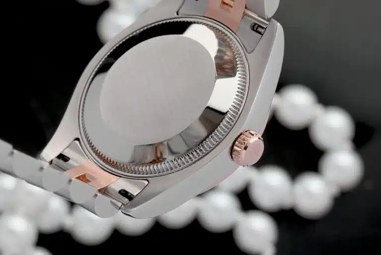 Rolex Datejust 31mm Stainless Steel & Rose Gold Watch Factory Black Diamond Dial 178271 – image 7