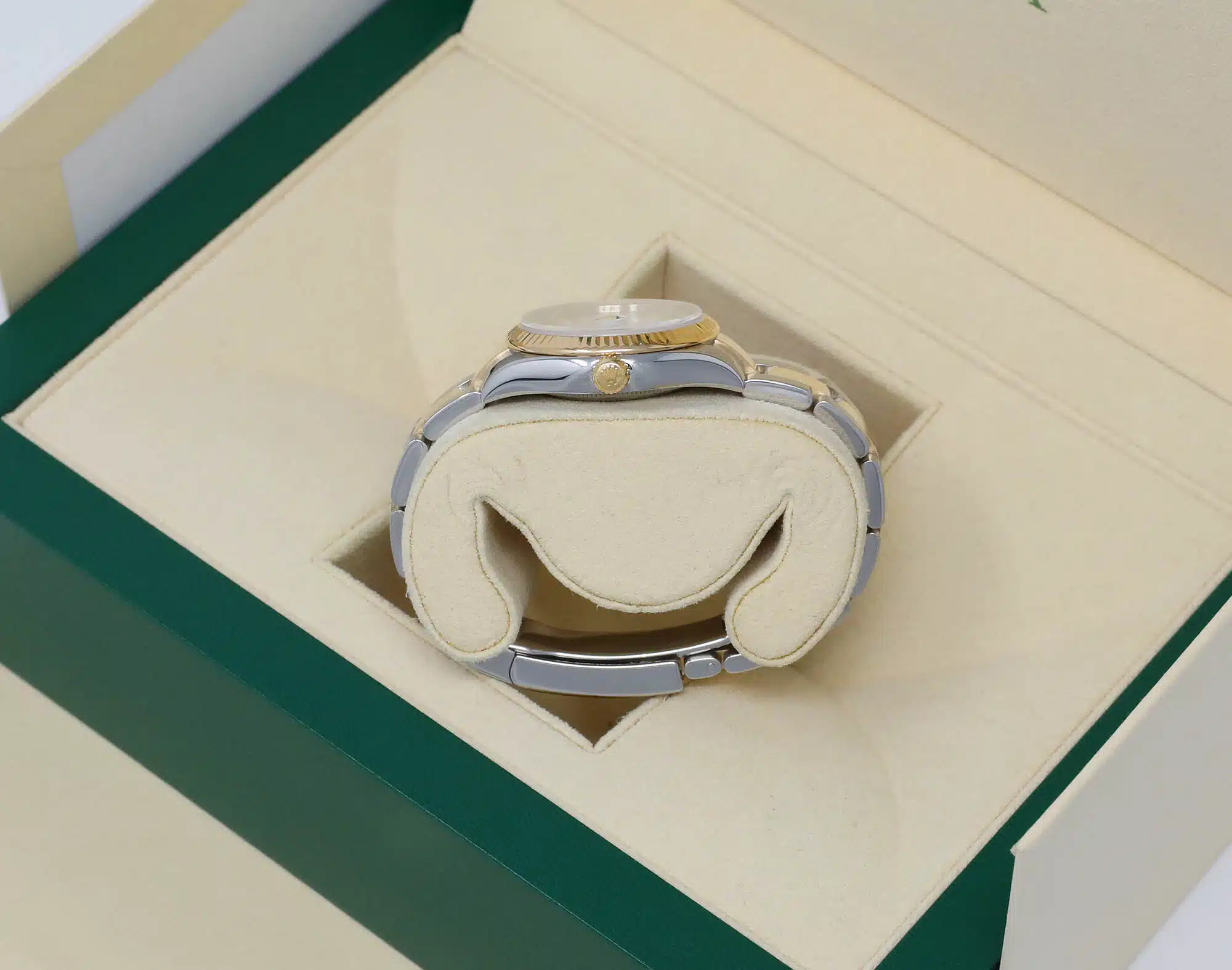 Rolex Datejust 31mm White Roman Numerals Dial Oyster Bracelet Two Tone Watch 178273-0072 – image 3