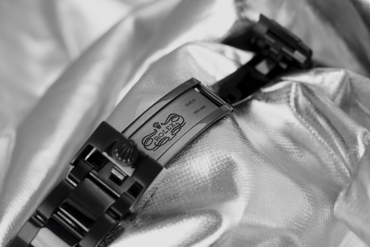 Rolex Oyster Perpetual Cosmograph Daytona Black PVD/DLC Coated Watch 116523