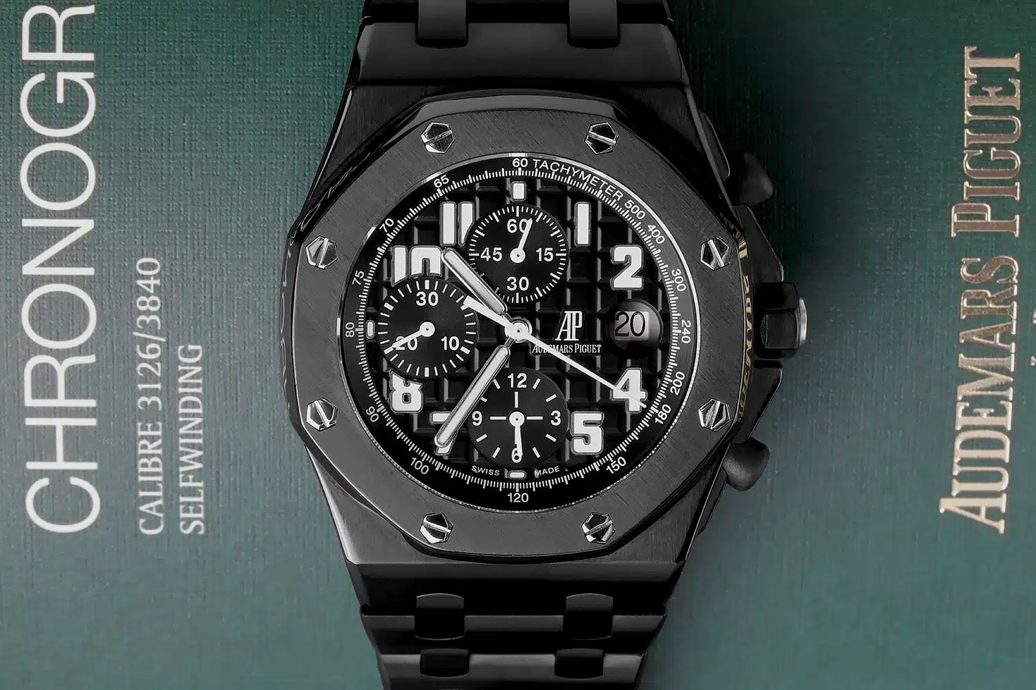 AP Royal Oak Offshore Chronograph Custom Black PVD/DLC Stainless Steel Watch