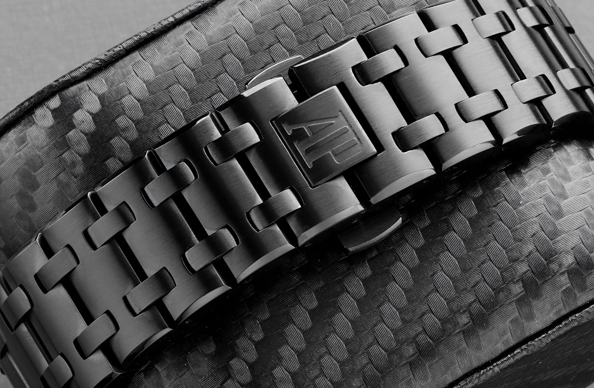 Audemars Piguet Royal Oak Offshore Chronograph Custom Black PVD/DLC Stainless Steel Watch