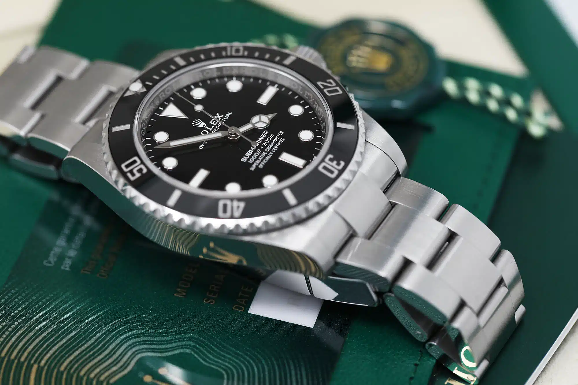 Rolex Submariner 41mm 124060 Oyster Stainless Steel Watch Black Dial 2022 – image 3