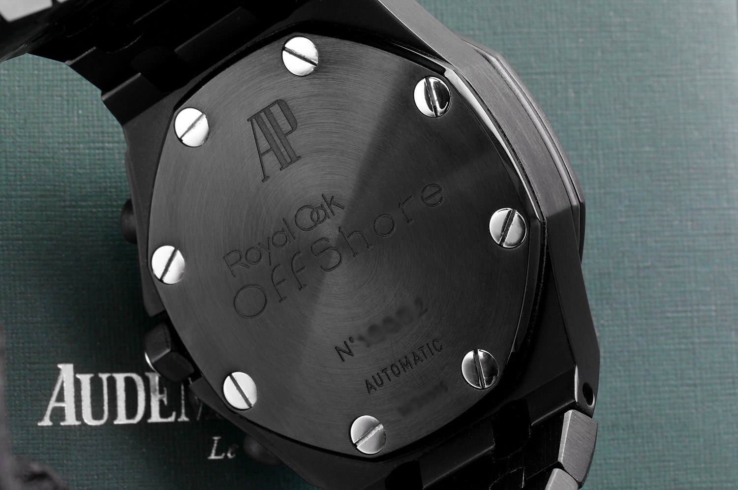 Audemars Piguet Royal Oak Offshore Chronograph Custom Black PVD/DLC Stainless Steel Watch