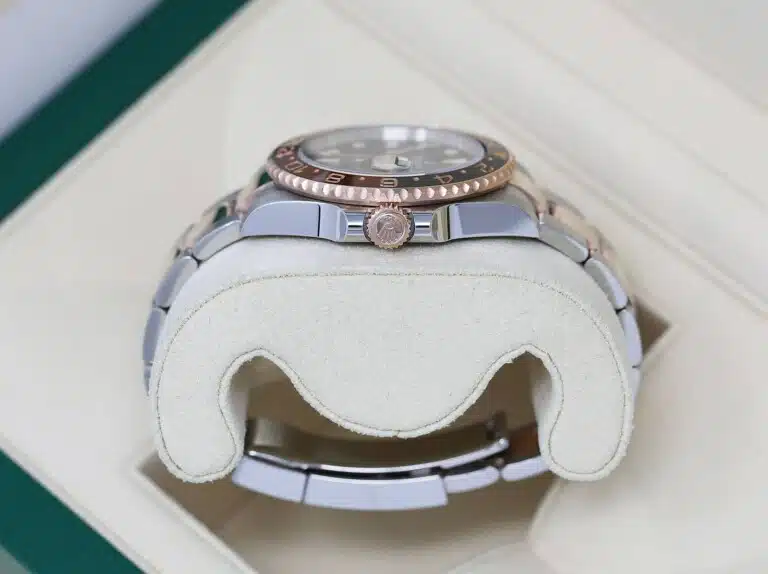 Rolex GMT-Master II 126711CHNR Stainless Steel and Rose Gold 'Root Beer' with Black Dial Watch – image 3