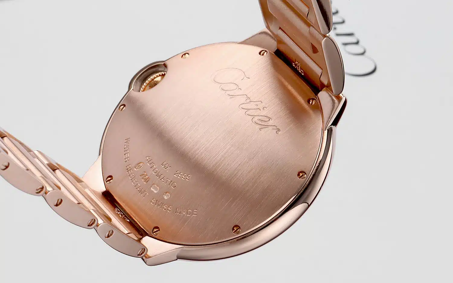 Cartier Ballon Bleu Rose Gold 42mm Watch Box Papers W69006Z2 – image 7