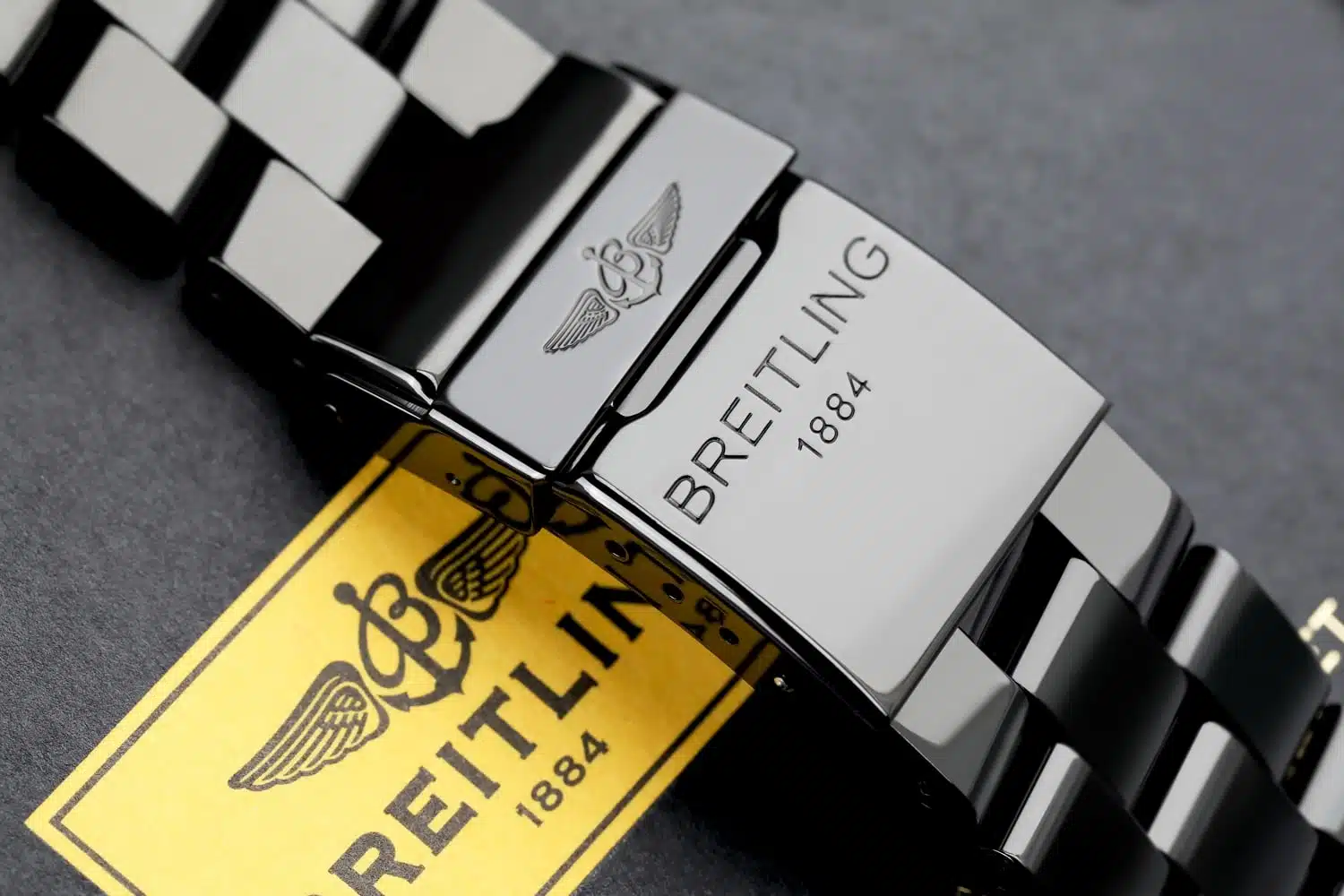 Breitling Super Avenger Chronograph A13370 PVD/DLC Coated with 3ct Black Genuine Diamonds on a Bezel Steel Watch – image 7