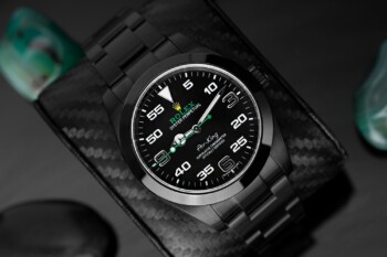 Rolex Air King Black PVD/DLC Coated Stainless Steel 116900 – alternate view