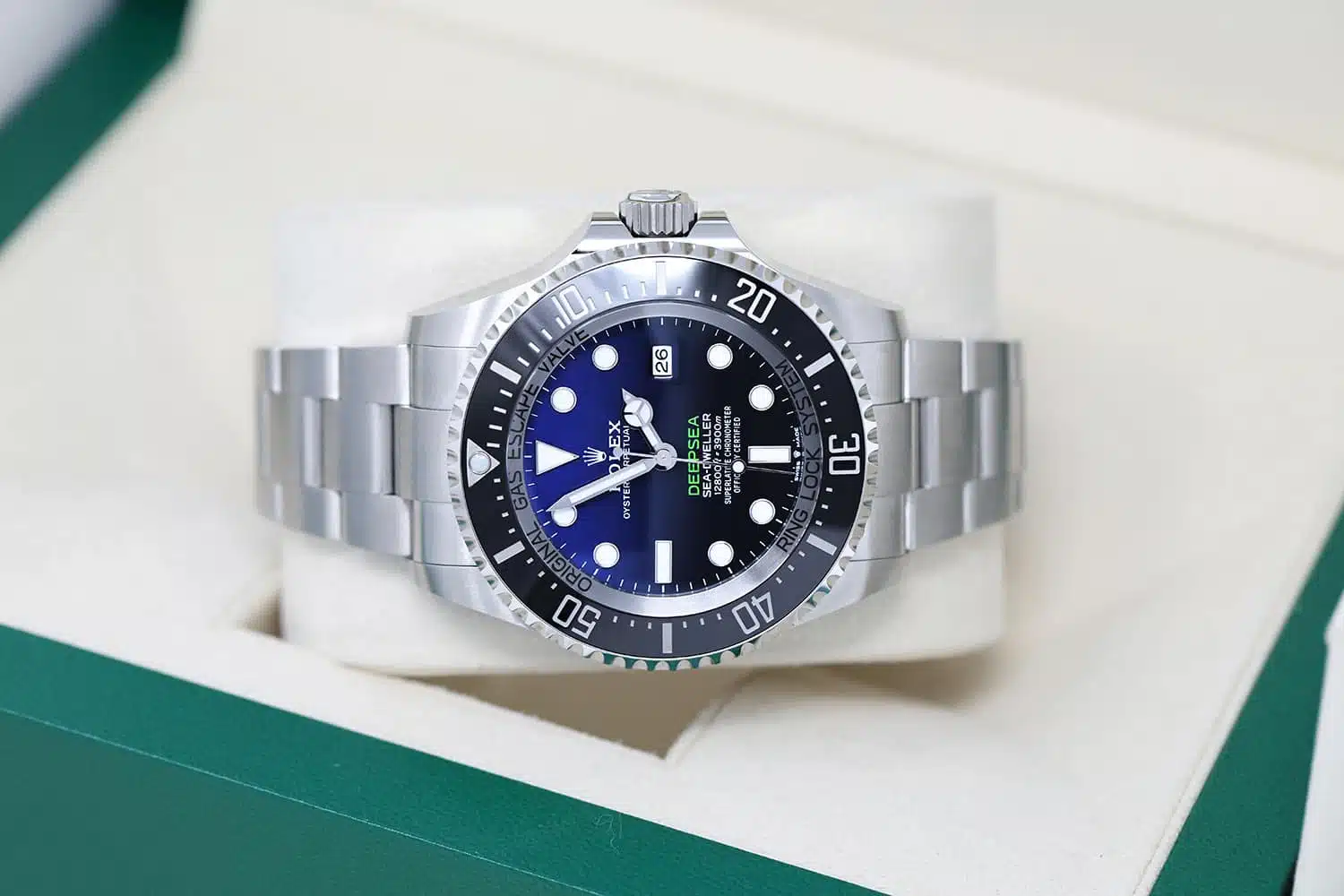 Rolex Sea-Dweller Deepsea 126660 James Cameron Stainless Steel Watch Blue Dial – image 4