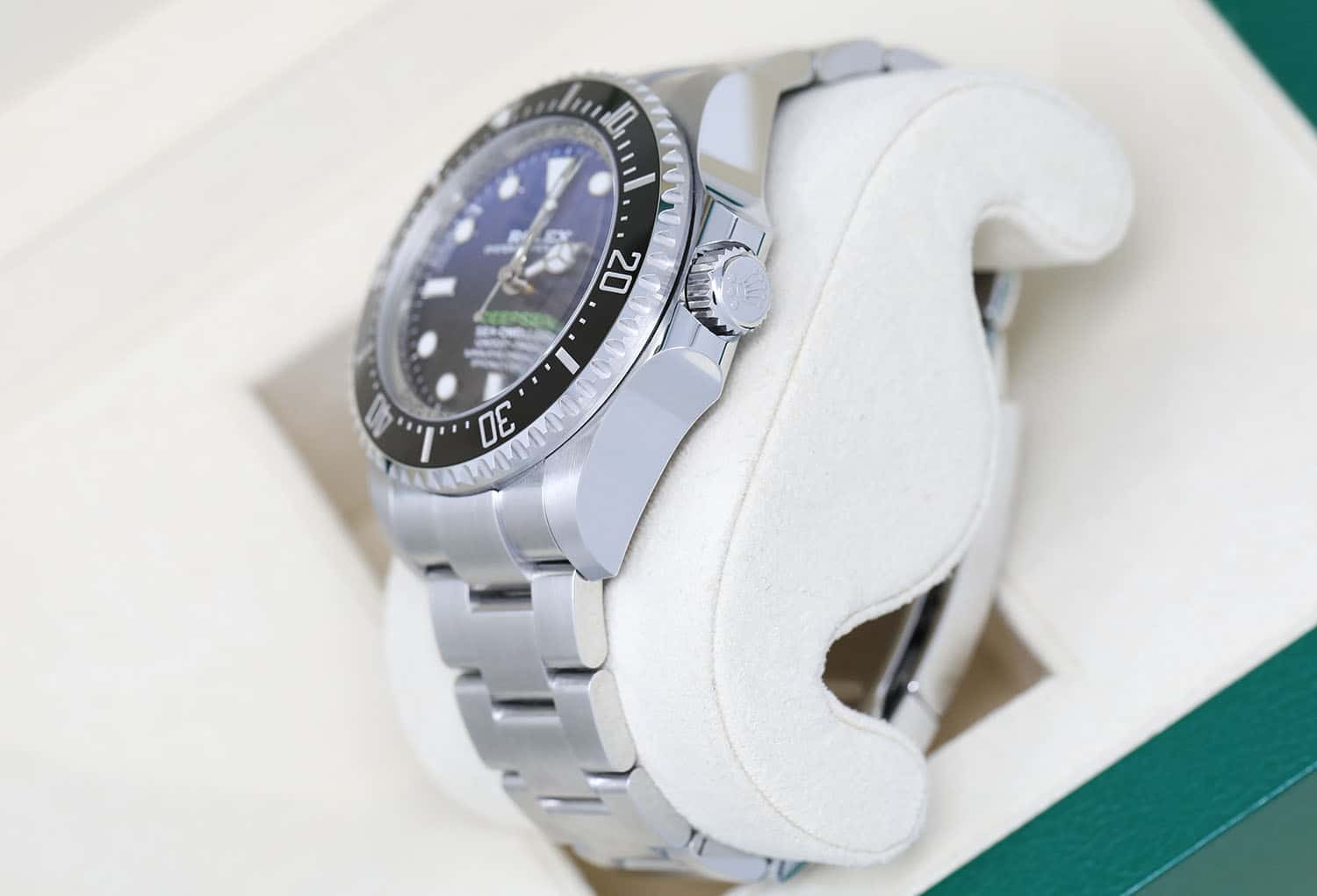 Rolex Sea-Dweller Deepsea 126660 James Cameron Stainless Steel Watch Blue Dial
