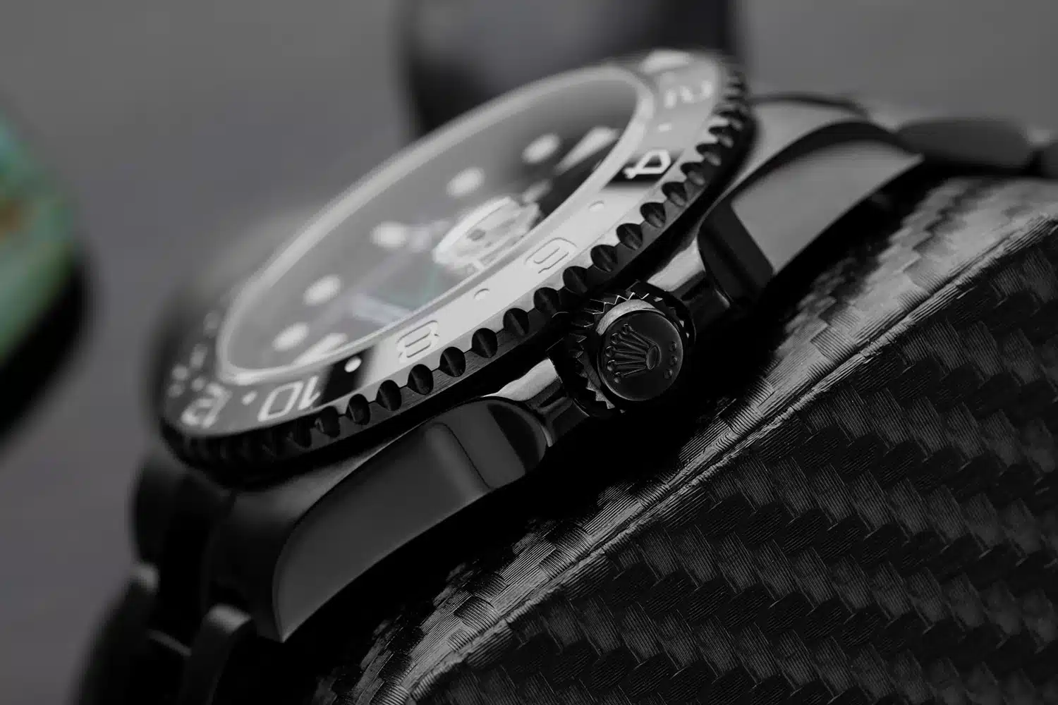 Rolex GMT-Master II Black PVD/DLC Coated Stainless Steel Watch 116710LN – image 7