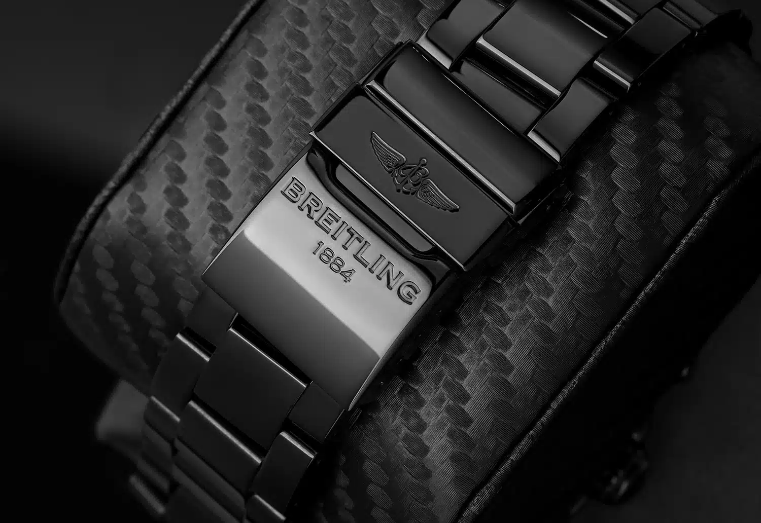 Breitling Super Avenger II Chronograph A13371 Black PVD/DLC Coated Watch, UNWORN – image 8