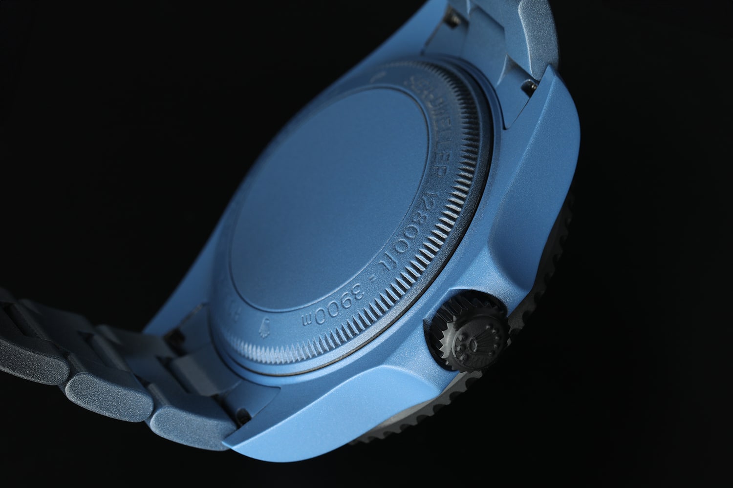 Rolex D-Blue Sea-Dweller Deepsea James Cameron Dial Custom Blue Ceramic 126660