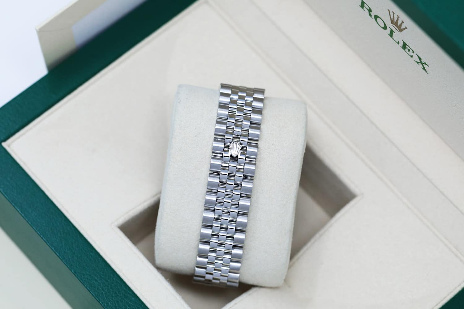 Rolex Datejust 36mm 116234-0088 Steel & White Gold Watch White Index Dial Jubilee Bracelet