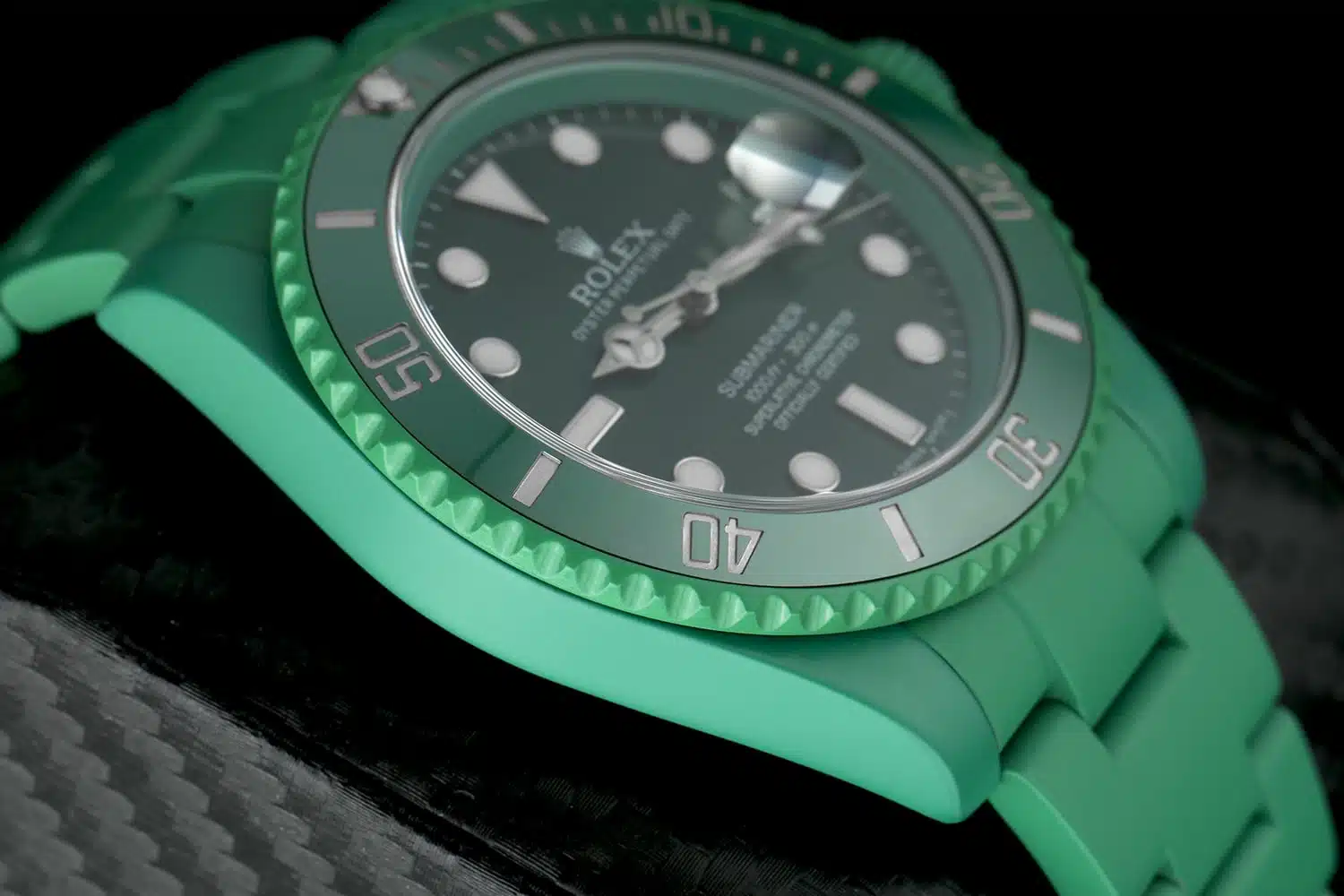 Rolex Submariner 40mm 116610LV HULK Steel Green Bezel Custom Green Ceramic 1/1 – image 4