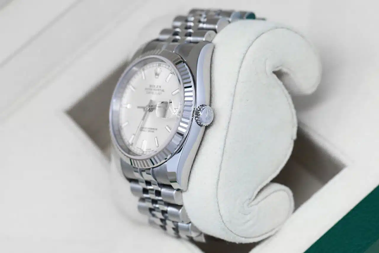 Rolex Datejust 116234-0088 36 MM White Dial Pre-owned