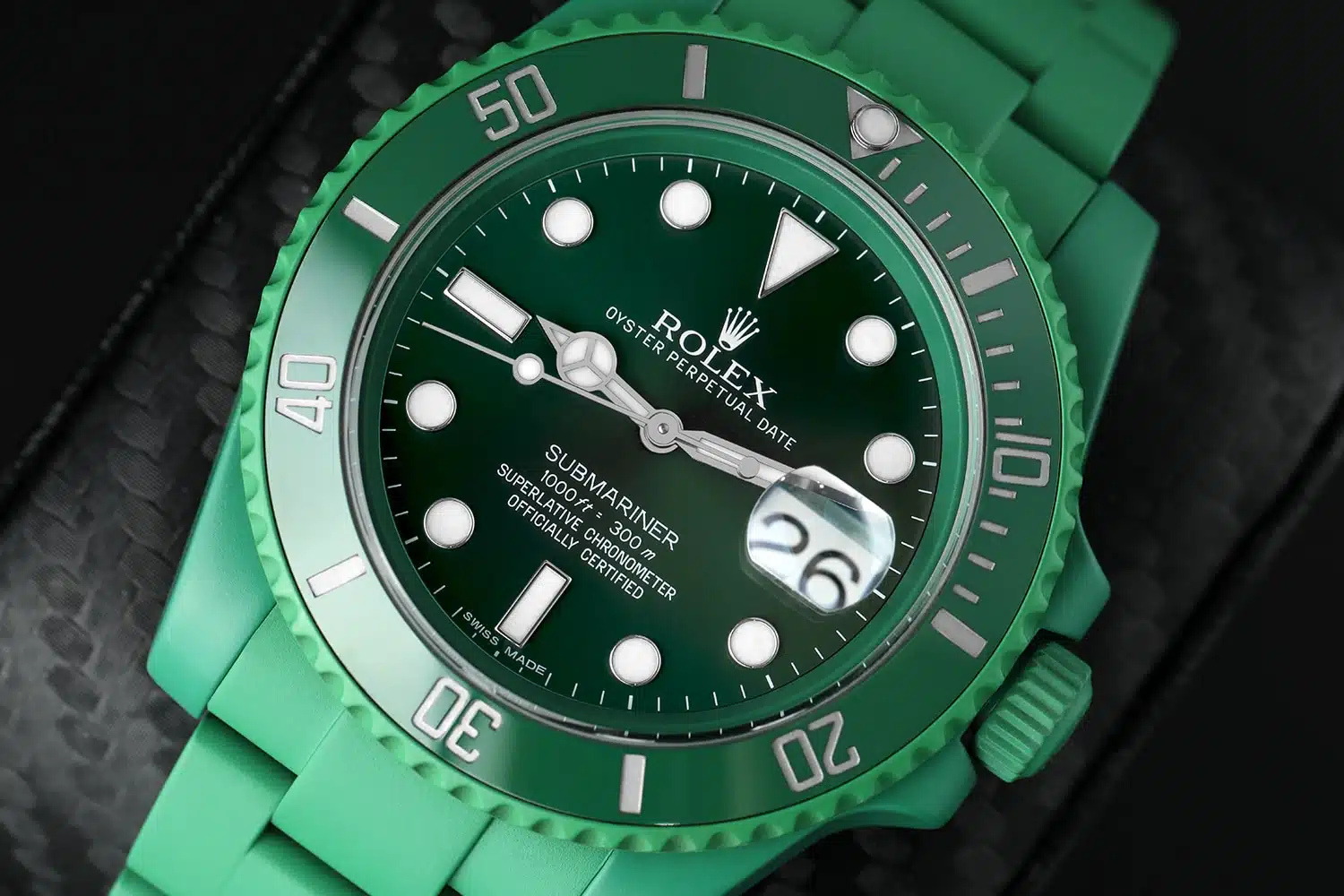 Rolex Submariner 40mm 116610LV HULK Steel Green Bezel Custom Green Ceramic 1/1 – image 5