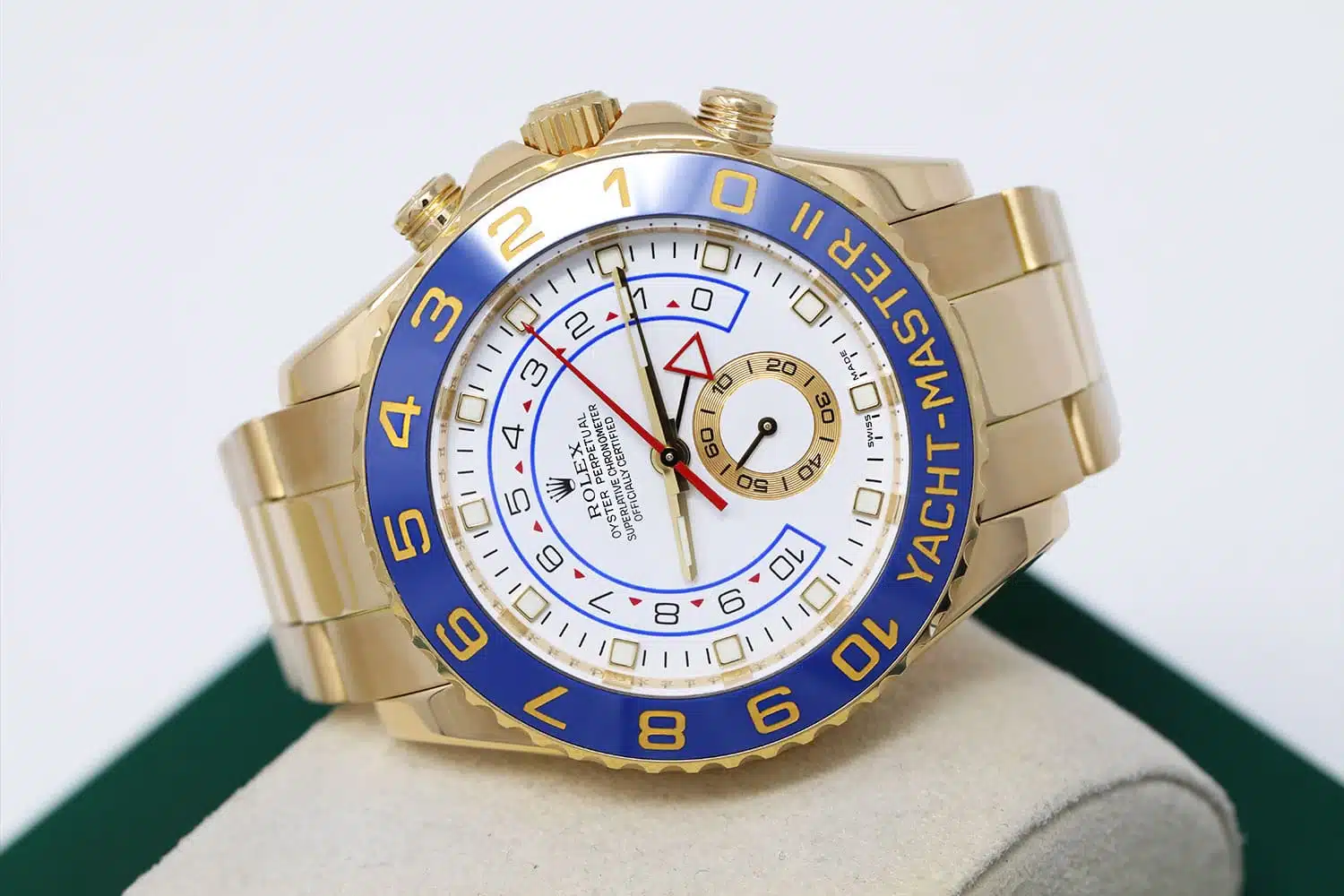 Rolex Yacht-Master II 116688 Yellow Gold Watch Gold Hands – image 5