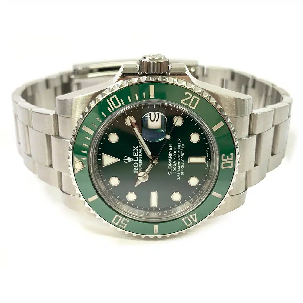 Rolex Submariner 116610LV 40mm Stainless Steel with HULK Green Dial Watch – image 4