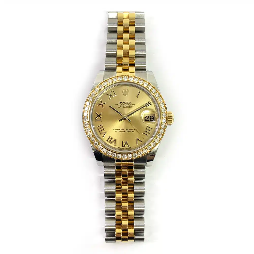 Rolex Datejust 31 178383 Gold/Steel with Champagne Dial Watch 2022 – image 3