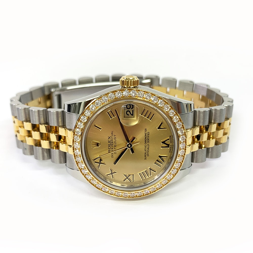 Rolex Datejust 31 178383 Gold/Steel with Champagne Dial Watch 2022