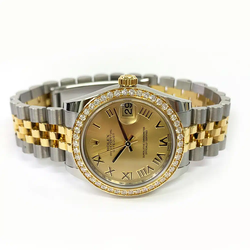 Rolex Datejust 31 178383 Gold/Steel with Champagne Dial Watch 2022 – image 4