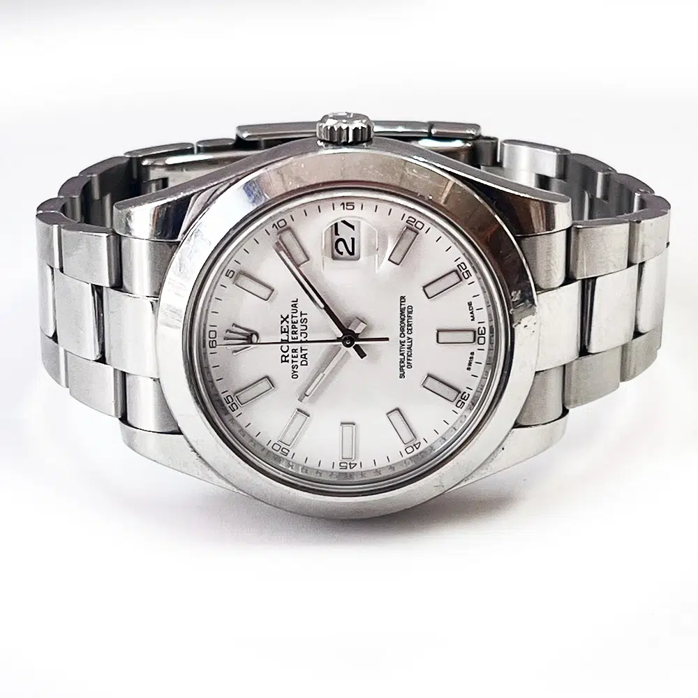 Rolex Datejust II 116300 41mm Stainless Steel with White Dial Watch 2017 – image 4