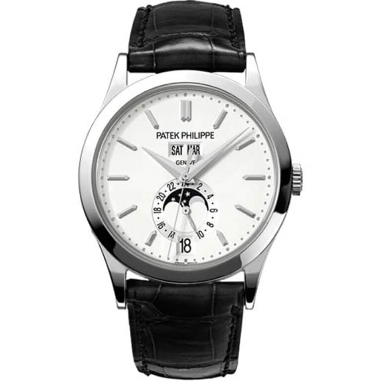 Patek Philippe Complications Annual Calendar 5396G-011 White Gold Case Index Dial 2011