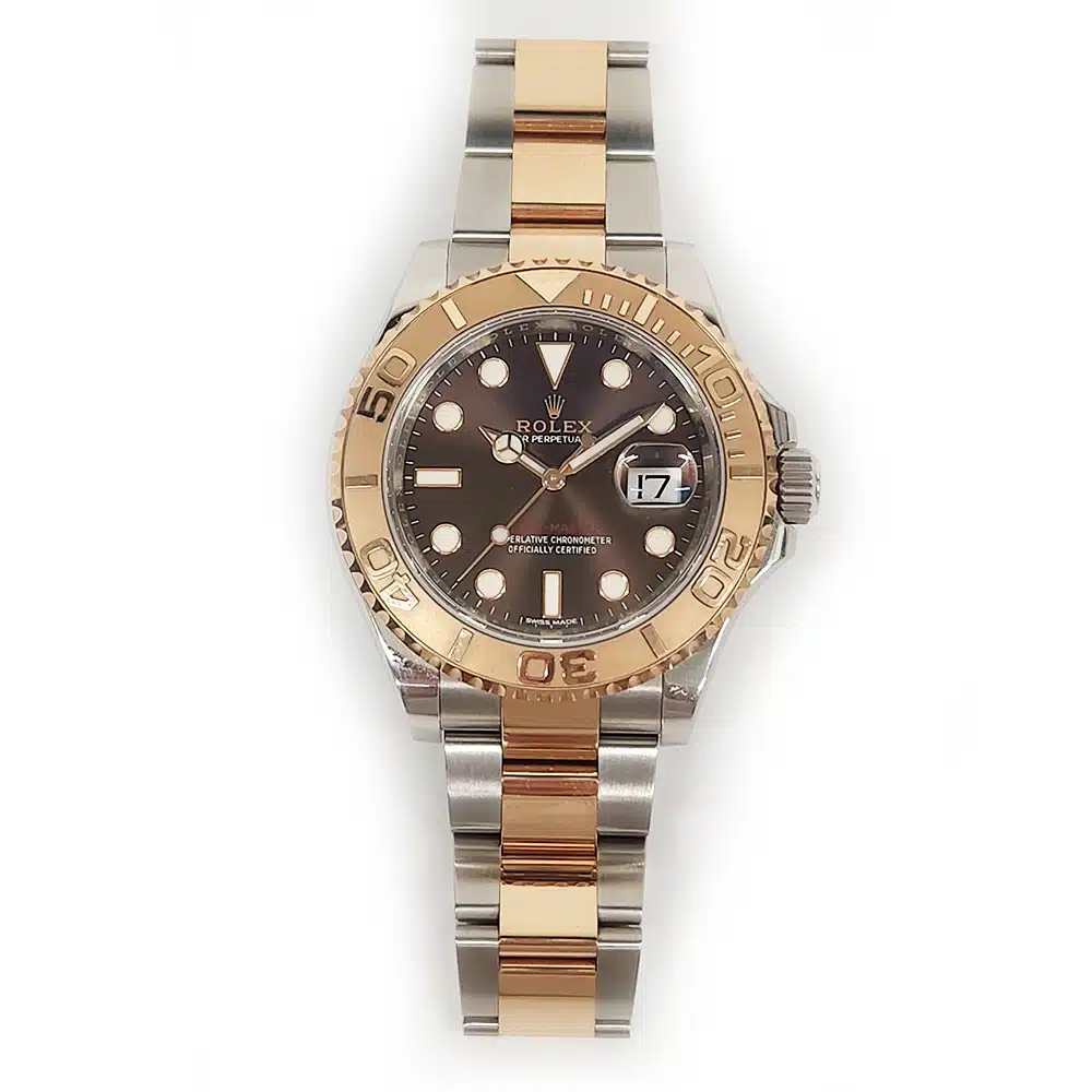 Rolex Yacht-Master 116621 Stainless Steel Rose Gold Chocolate Dial Watch 2017 – image 2