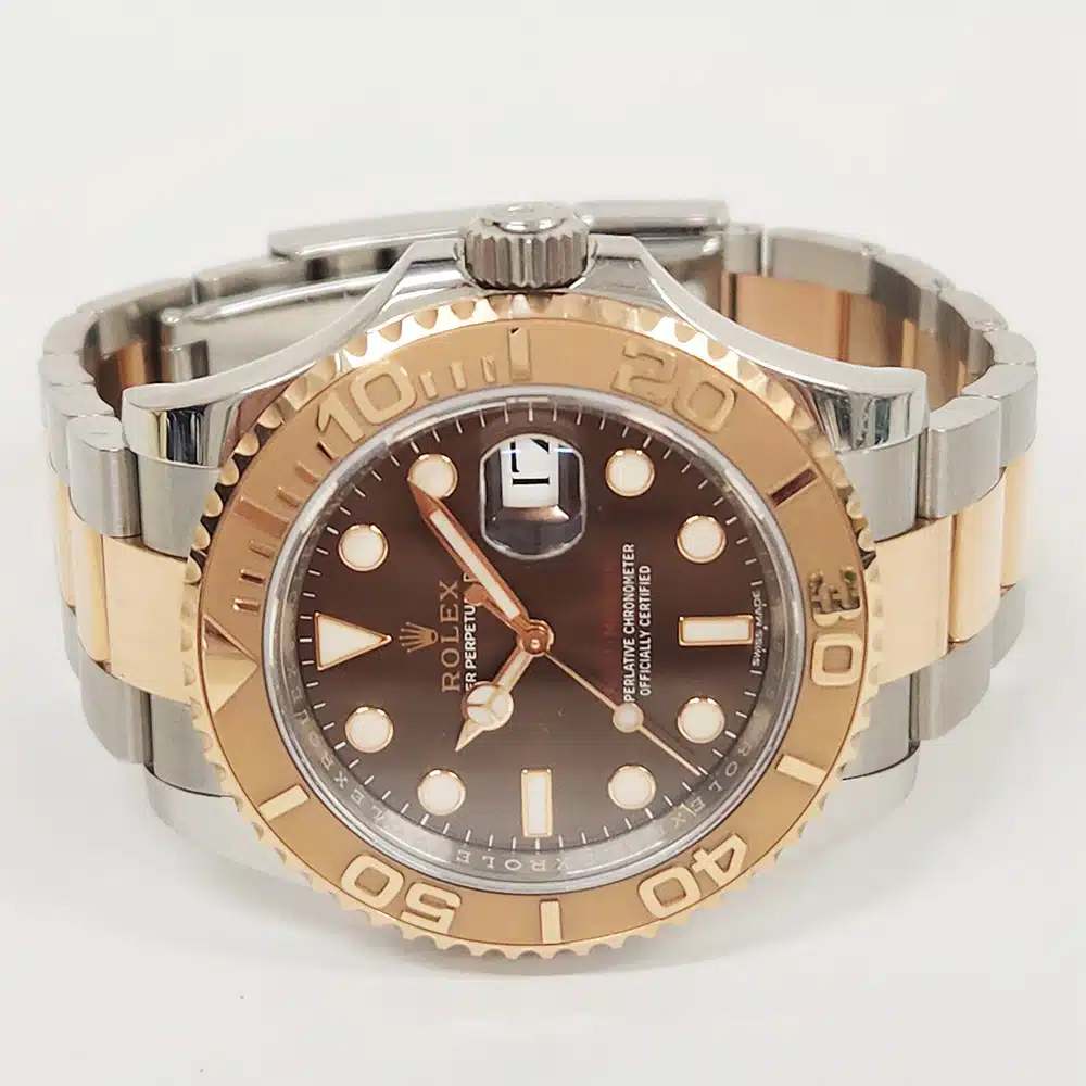 Rolex Yacht-Master 116621 Stainless Steel Rose Gold Chocolate Dial Watch 2017 – image 4