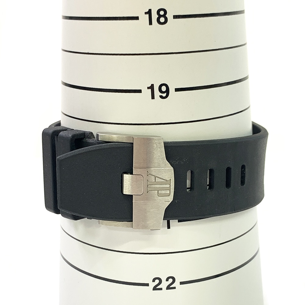 Audemars Piguet Royal Oak Offshore 26400IO.OO.A004CA.01 Titanium With Black Rubber Watch Grey Dial 2020