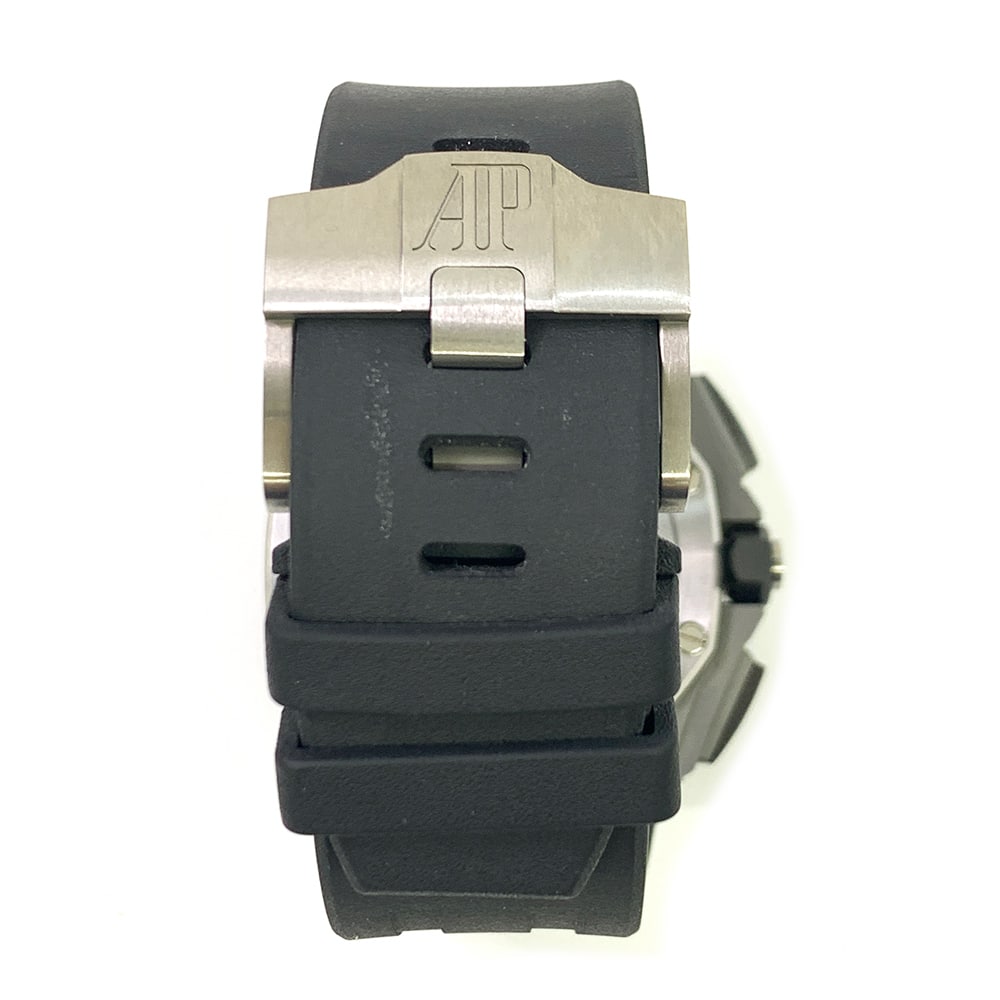 Audemars Piguet Royal Oak Offshore 26400IO.OO.A004CA.01 Titanium With Black Rubber Watch Grey Dial 2020