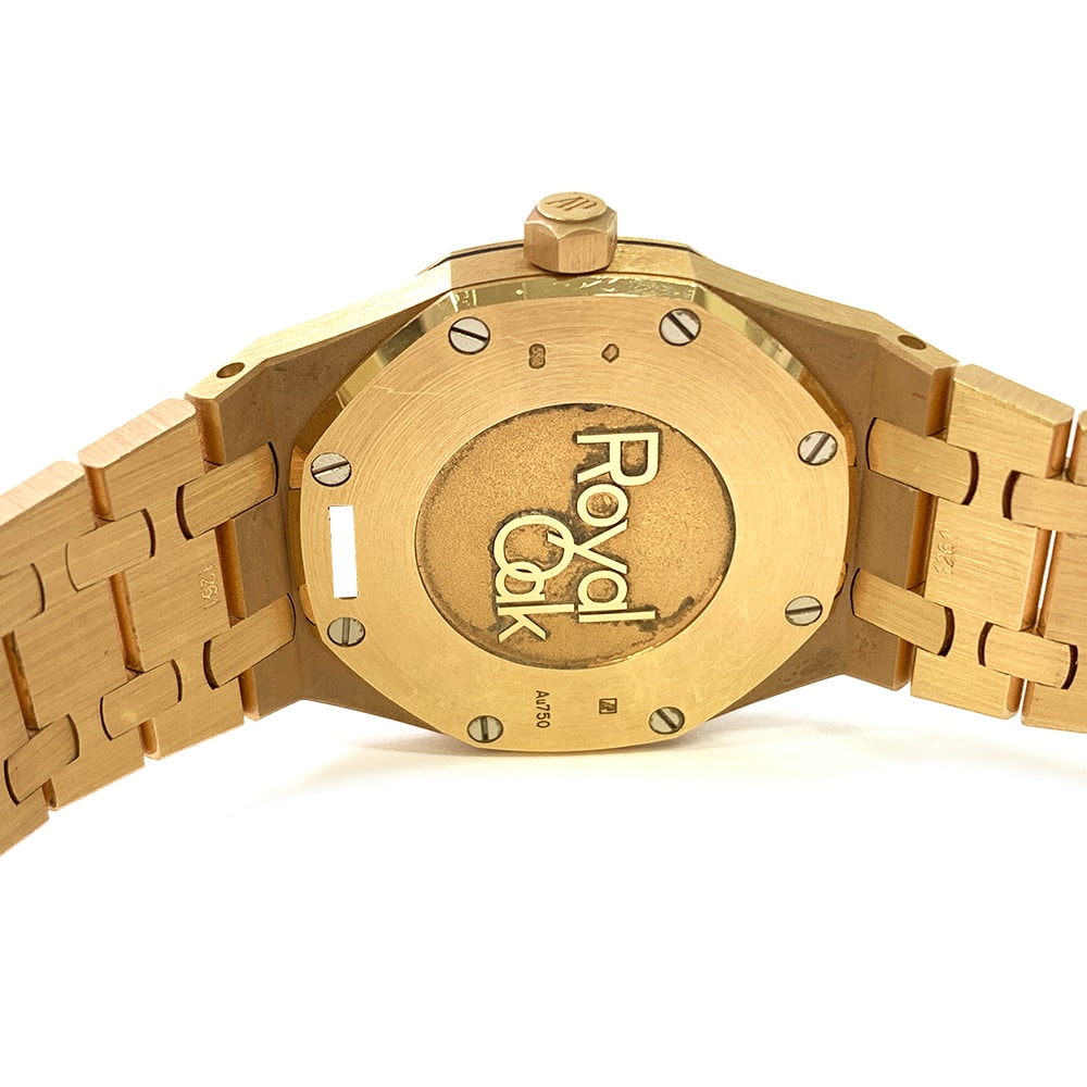 Audemars Piguet Royal Oak 67651OR.ZZ.1261OR.01 33mm Rose Gold with Silver Dial Lady Watch