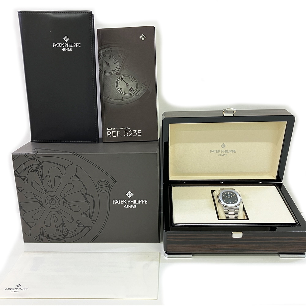 Patek Philippe Nautilus 40mm 3700/1A Stainless Steel Watch Blue Dial