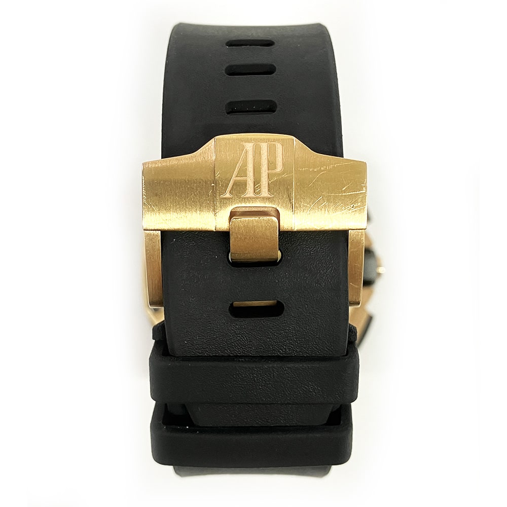 Audemars Piguet Royal Oak Offshore Chronograph 44mm 26401RO.OO.A002CA.02 Rose Gold with Black Dial Watch 2019
