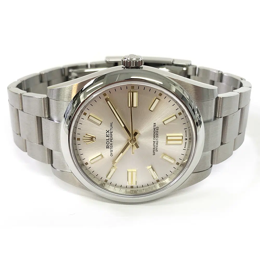 Rolex Oyster Perpetual 41mm Steel Watch 124300 Silver Dial 2022 – image 4