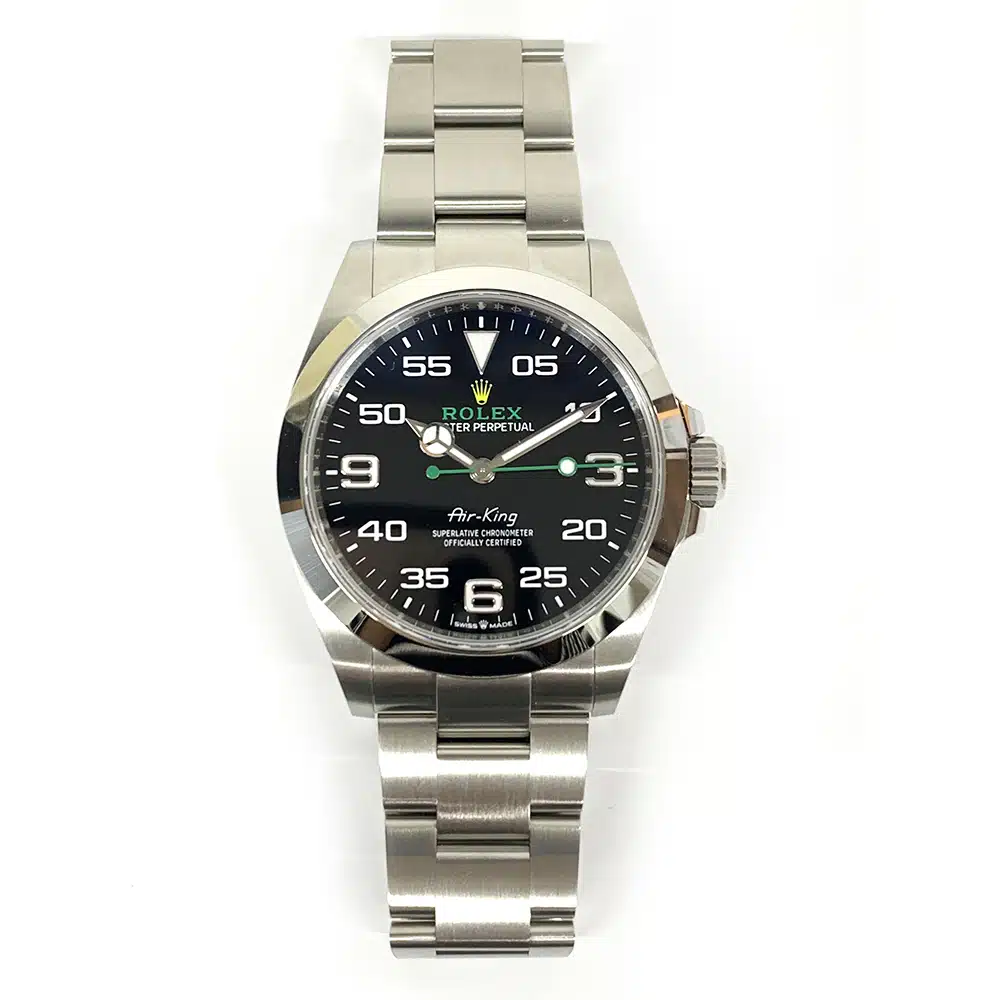 Rolex Air-King Men's Watch 40mm Stainless Steel Oyster  in Black Arabic Dial 2024 – image 3