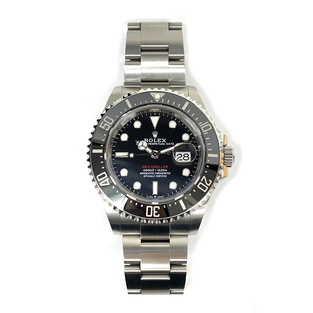 Rolex Stainless Steel Sea-Dweller 126600 Black Dial Oyster Watch 2021