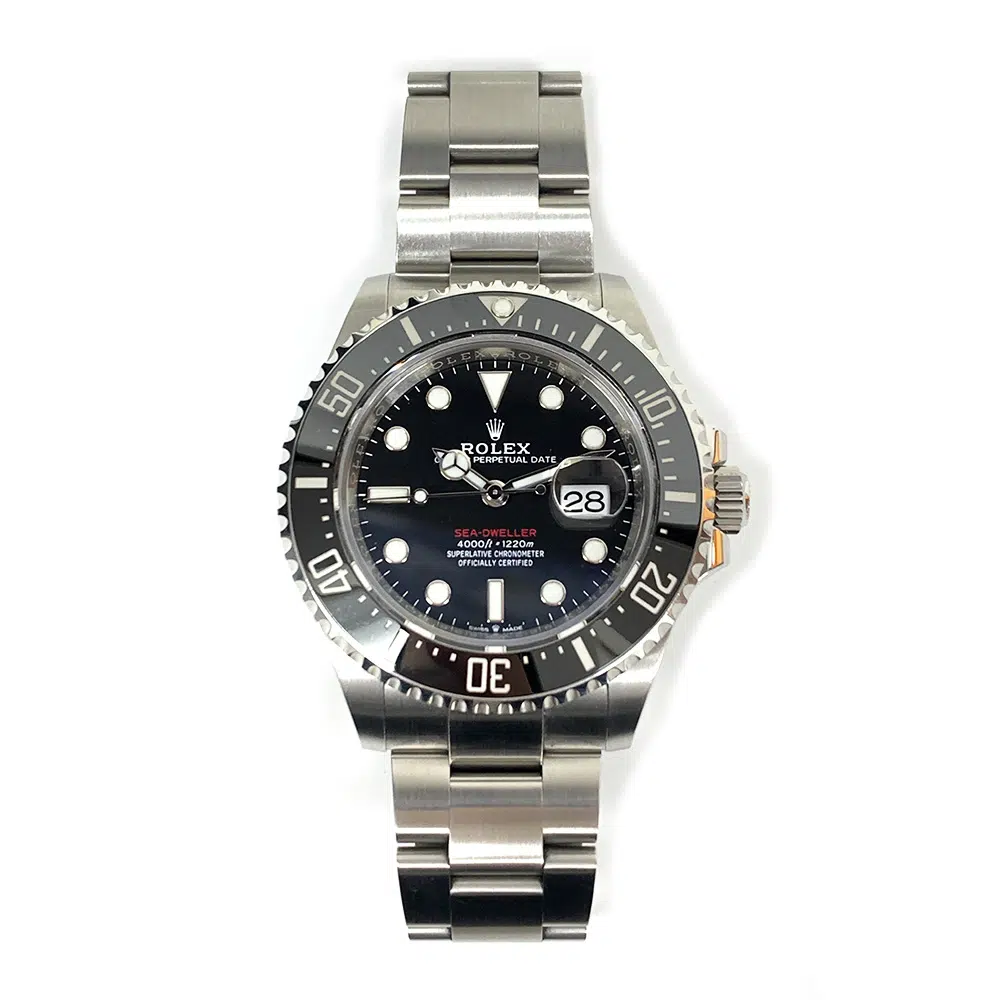 Rolex Stainless Steel Sea-Dweller 126600 Black Dial Oyster Watch 2021 – image 3