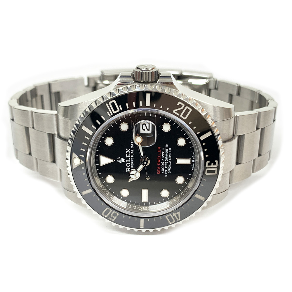 Rolex Stainless Steel Sea-Dweller 126600 Black Dial Oyster Watch 2021