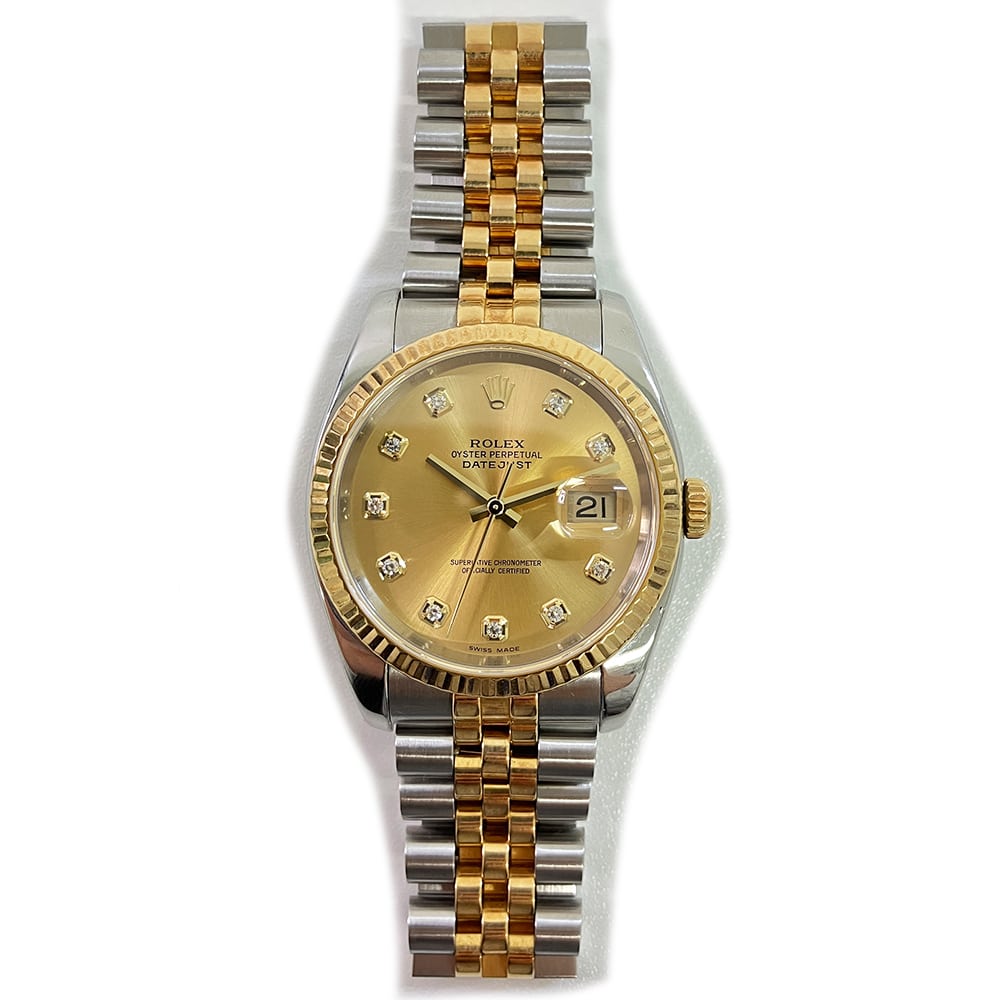 Rolex Datejust 116233 36mm Jubilee Stainless Steel and Yellow Gold Watch 2005