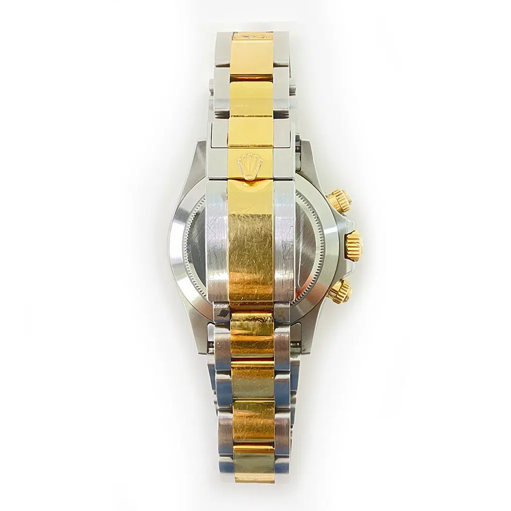 Rolex Daytona 40mm 116503  Steel & Yellow Gold Watch  White Dial – image 4