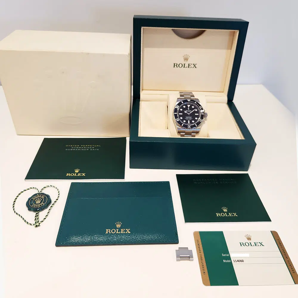 Rolex Submariner 40mm Oyster 114060 Stainless Steel with Black Dial  Watch 2018 – image 7