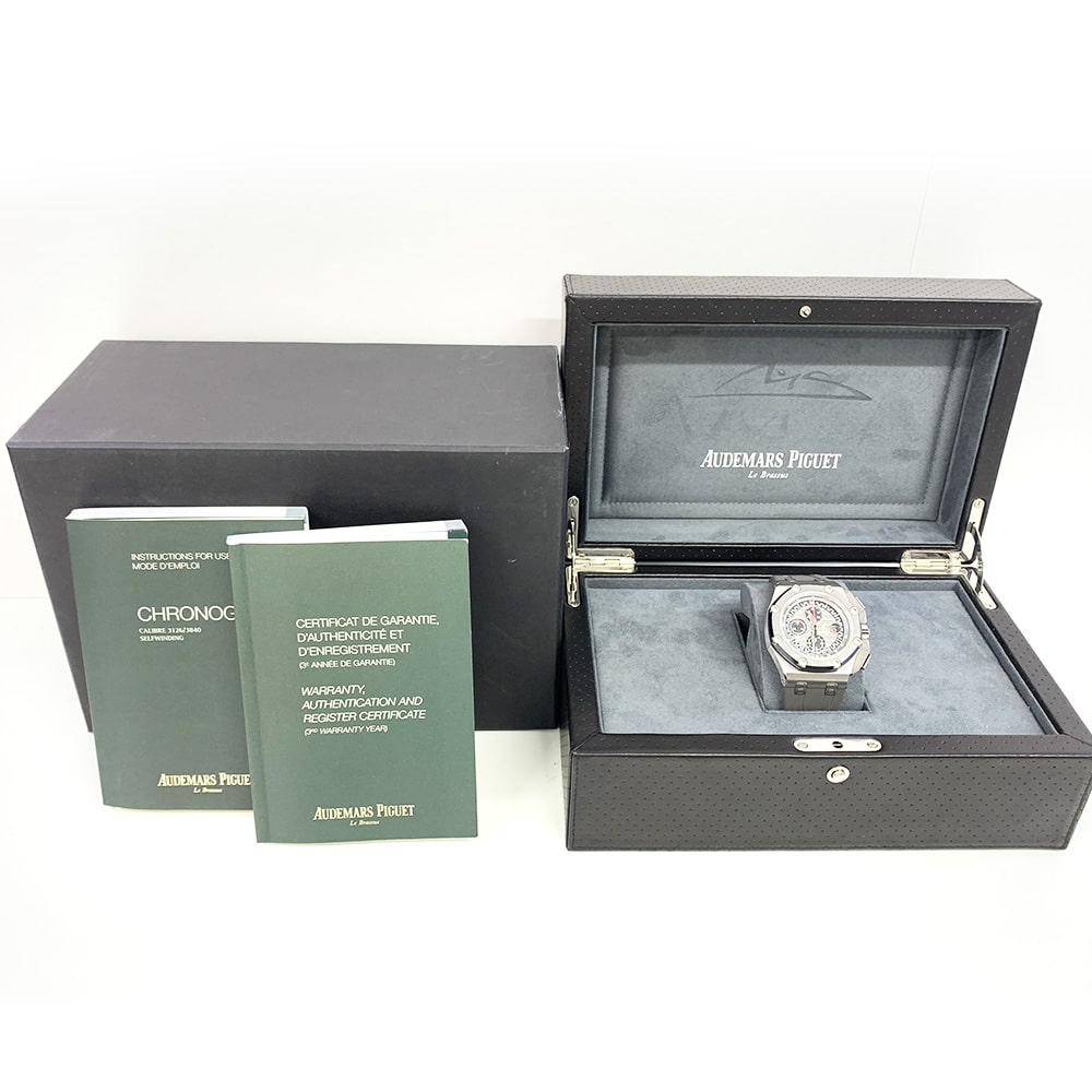 Audemars Piguet Royal Oak Offshore 26568IM.OO.A004CA.01 44mm Titanium with Grey Dial Watch 2013