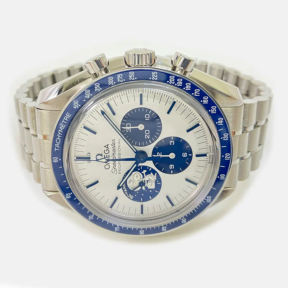 Omega “Snoopy” Speedmaster Chronograph 310.32.42.50.02.001 Stainless Steel Watch Silver Dial MINT 2022 – image 3
