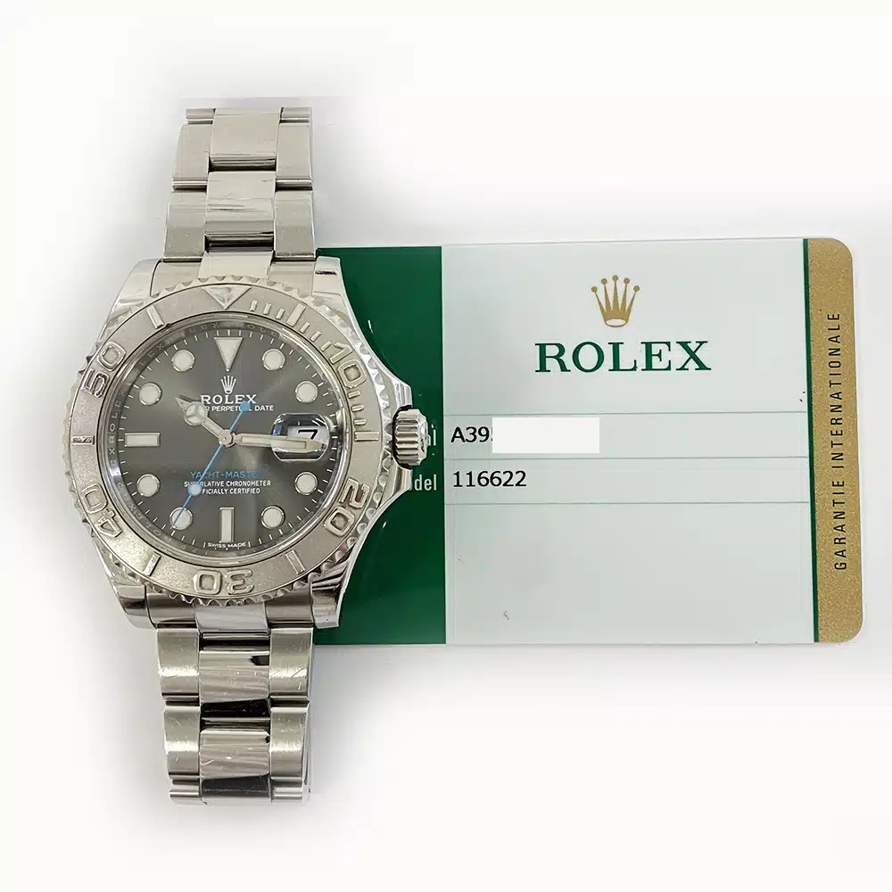 Rolex Yacht-Master 116622 40mm Stainless Steel with Slate Dial Watch 2017 – image 3
