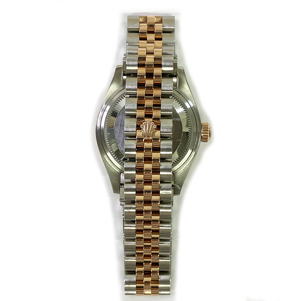 Rolex Datejust 28mm Jubilee 279171 Stainless Steel and Rose Gold Watch Sundust Roman Dial 2021