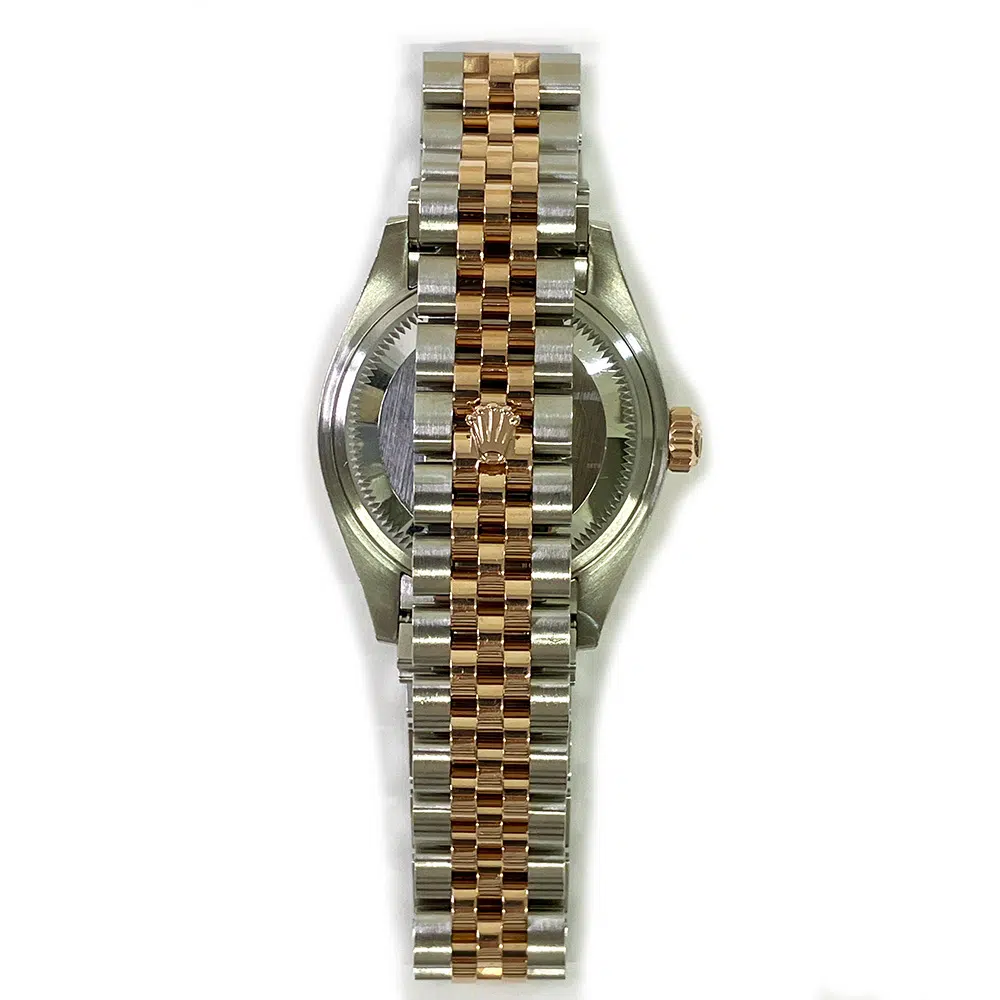 Rolex Datejust 28mm Jubilee 279171 Stainless Steel and Rose Gold Watch Sundust Roman Dial 2021 – image 5