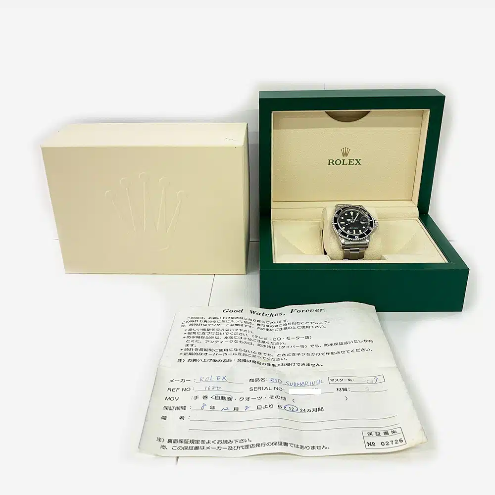 Rolex Submariner 40mm 1680 Oyster Stainless Steel Watch Black Dial – image 4